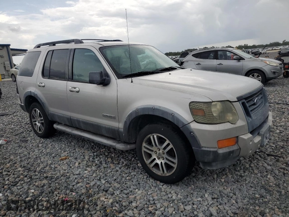 2007 Ford Explorer XLT with VIN 1FMEU63E07UB73486, listed as a Copart auction lot 63313825 with 151,549 mi miles and Salvage title. Bid and sale history available at DreamBid. Image 4.