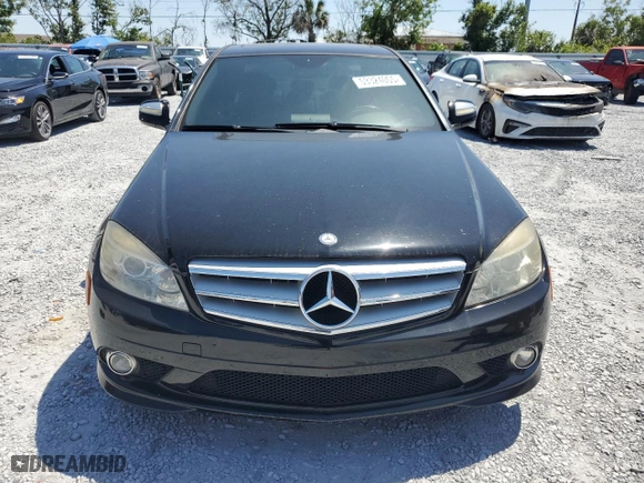 2008 Mercedes-Benz C-Class 3.0L Sport with VIN WDDGF54X58R038614, listed as a Copart auction lot 53324005 with 0 mi miles and Clean Title. Bid and sale history available at carsss.com. Image 5.