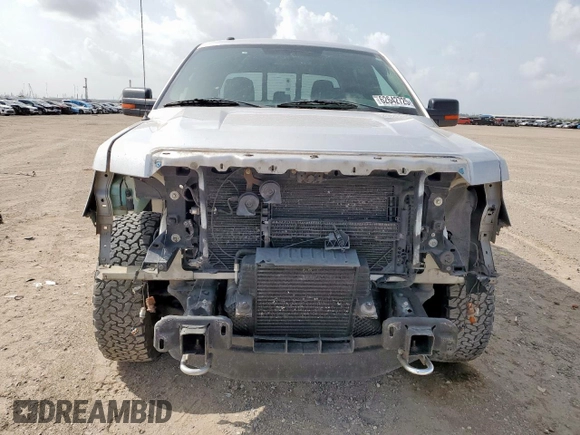 2014 Ford F-150 XL with VIN 1FTFW1ET0EKG04449, listed as a Copart auction lot 62642725 with 223,472 mi miles and Salvage title. Bid and sale history available at DreamBid. Image 5.