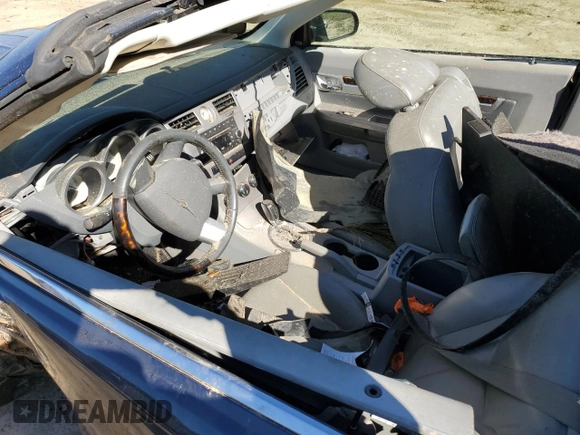 2008 Chrysler Sebring Limited with VIN 1C3LC65M88N262080, listed as a Copart auction lot 75266284 with 0 mi miles and Salvage Title. Bid and sale history available at carsss.com. Image 7.