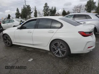 2023 BMW 3 Series 330i with VIN 3MW69FF00P8D78939, listed as a Copart auction lot 48805775 with 0 mi miles and Salvage Title. Bid and sale history available at carsss.com. Image 2.