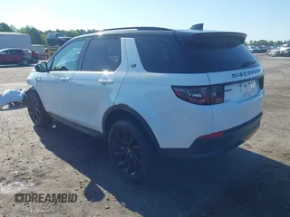 2023 Land Rover Discovery Sport SE with VIN SALCP2FX8PH323371, listed as a IAAI auction lot 41987018 with 22,272 mi miles and . Bid and sale history available at DreamBid. Image 3.