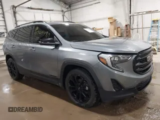 2020 GMC Terrain SLE with VIN 3GKALMEV8LL139974, listed as a IAAI auction lot 41764489 with 94,245 mi miles and . Bid and sale history available at carsss.com. Image 1.
