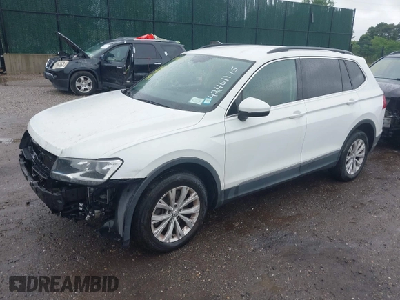 2018 Volkswagen Tiguan SEL with VIN 3VV2B7AX6JM059173, listed as a IAAI auction lot 42461175 with 86,679 mi miles and . Bid and sale history available at DreamBid. Image 18.
