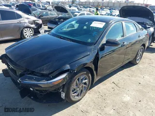 2024 Hyundai Elantra SEL with VIN KMHLM4DG4RU778450, listed as a IAAI auction lot 41376801 with 2,605 mi miles. Bid and sale history available at carsss.com. Image 18.