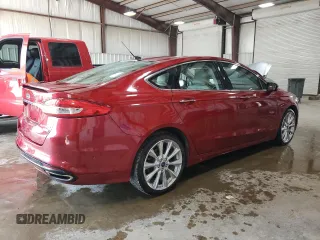 2017 Ford Fusion Titanium with VIN 3FA6P0D97HR186314, listed as a Copart auction lot 65326075 with 49,681 mi miles and Salvage title. Bid and sale history available at DreamBid. Image 3.