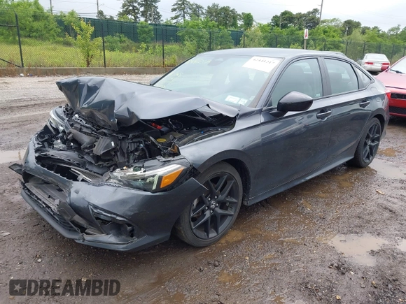2023 Honda Civic Sport with VIN 2HGFE2F5XPH515699, listed as a IAAI auction lot 42441217 with 44,595 mi miles and . Bid and sale history available at DreamBid. Image 17.