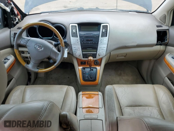 2008 Lexus RX 350 with VIN 2T2GK31U58C050434, listed as a Copart auction lot 55183355 with Not Provided miles and Clean Title. Bid and sale history available at DreamBid. Image 8.