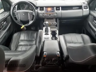 2012 Land Rover Range Rover Sport SC with VIN SALSH2E45CA749702, listed as a Copart auction lot 48366495 with 128,439 mi miles and Salvage title. Bid and sale history available at DreamBid. Image 8.