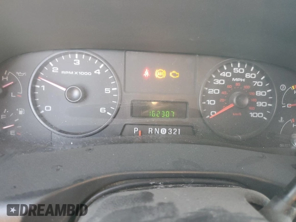 2007 Ford Super Duty F-250 XL with VIN 1FTSW21597EA72969, listed as a Copart auction lot 80543904 with 162,307 mi miles and Salvage Title. Bid and sale history available at carsss.com. Image 9.