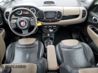 2015 FIAT 500L Lounge with VIN ZFBCFACH4FZ033464, listed as a Copart auction lot 53490295 with 169,288 mi miles and Salvage Title. Bid and sale history available at DreamBid. Image 8.