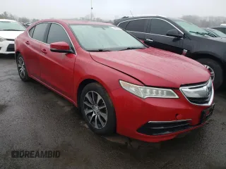 2017 Acura TLX with VIN 19UUB1F33HA009981, listed as a Copart auction lot 48927265 with 172,711 mi miles and Salvage Title. Bid and sale history available at carsss.com. Image 4.