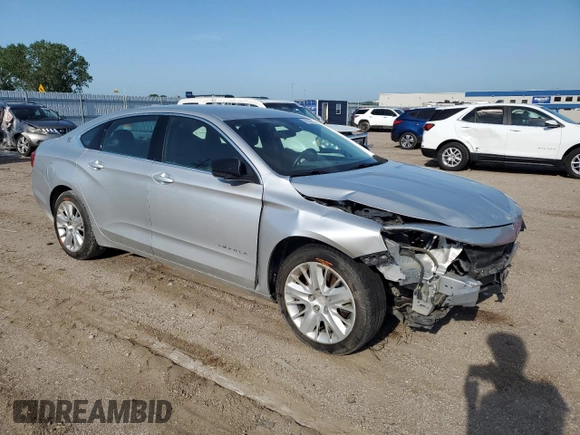 2016 Chevrolet Impala LS with VIN 2G11X5SA3G9173507, listed as a Copart auction lot 63332315 with 139,079 mi miles and Salvage title. Bid and sale history available at DreamBid. Image 4.
