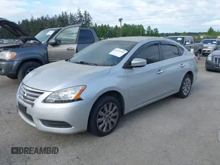 2014 Nissan Sentra SV with VIN 3N1AB7APXEY224802, listed as a IAAI auction lot 42215351 with 107,995 mi miles and . Bid and sale history available at DreamBid. Image 2.