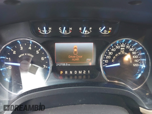 2012 Ford F-150 XL with VIN 1FTFW1CF7CKD87475, listed as a IAAI auction lot 41715378 with 212,705 mi miles. Bid and sale history available at carsss.com. Image 7.