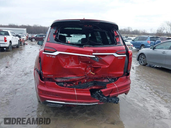 2022 Cadillac XT6 Premium Luxury with VIN 1GYKPDRS6NZ118860, listed as a IAAI auction lot 41459341 with 64,682 mi miles. Bid and sale history available at carsss.com. Image 16.