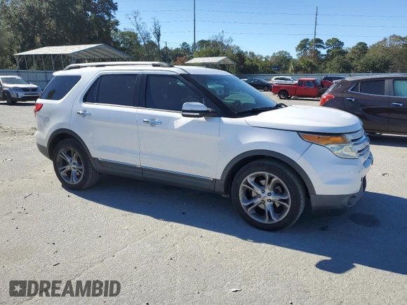 2012 Ford Explorer Limited with VIN 1FMHK7F80CGA99137, listed as a Copart auction lot 81648294 with 156,223 mi miles and Salvage title. Bid and sale history available at DreamBid. Image 4.