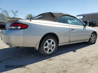 2001 Toyota Solara SE with VIN 2T1FF22PX1C470137, listed as a Copart auction lot 74852164 with 185,696 mi miles and Salvage Title. Bid and sale history available at DreamBid. Image 3.