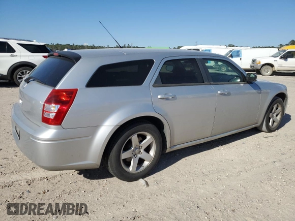 2008 Dodge Magnum with VIN 2D4FV47T78H221267, listed as a Copart auction lot 50147445 with 141,699 mi miles and Clean Title. Bid and sale history available at carsss.com. Image 3.