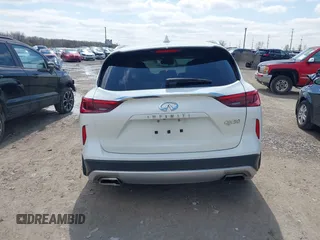 2019 Infiniti QX50 Luxe with VIN 3PCAJ5M33KF119894, listed as a IAAI auction lot 41921395 with 74,797 mi miles and . Bid and sale history available at DreamBid. Image 17.
