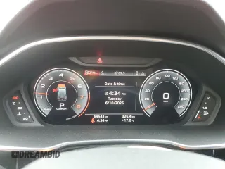 2019 Audi Q3 Technik z VIN WA1FECF37K1070777, wystawiony jako Copart lot #60134355 z przebiegiem 69 543 mil mil oraz Czysty tytuł • Clean title. Historia ofert i sprzedaży dostępna na DreamBid. Obrazek 9.