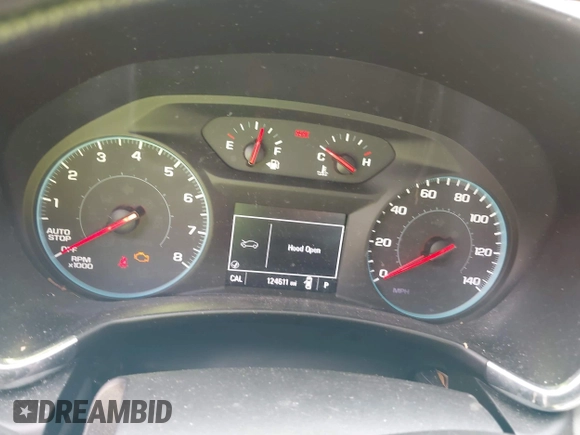 2018 Chevrolet Equinox LS with VIN 2GNAXHEV1J6110087, listed as a IAAI auction lot 42175959 with 124,611 mi miles and . Bid and sale history available at DreamBid. Image 7.