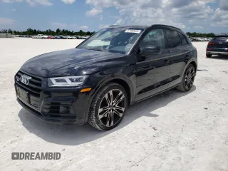 2020 Audi SQ5 Premium Plus with VIN WA1B4AFY9L2104182, listed as a Copart auction lot 57980934 with 41,951 mi miles and Salvage Title. Bid and sale history available at DreamBid. Image 1.