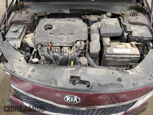 2018 Kia Optima LX with VIN 5XXGT4L33JG226648, listed as a Copart auction lot 44408405 with 78,686 mi miles and Salvage Title. Bid and sale history available at carsss.com. Image 11.