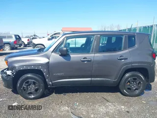 2017 Jeep Renegade Sport with VIN ZACCJBAB4HPF33738, listed as a IAAI auction lot 41754812 with 137,721 mi miles and . Bid and sale history available at carsss.com. Image 15.