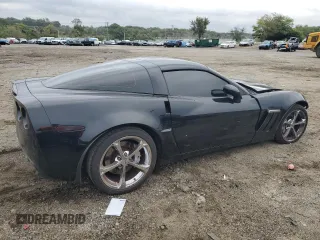 2011 Chevrolet Corvette Z16 Grand Sport 3LT с VIN 1G1YW2DW6B5104809, выставлен на аукционе Copart как лот 72447364 с пробегом Не указан миль и Списание • Salvage title. История ставок и продаж доступна на DreamBid. Изображение 3.