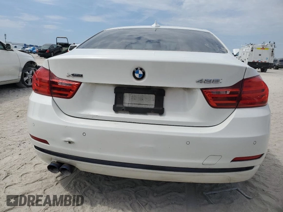 2014 BMW 4 Series 428i xDrive with VIN WBA3N9C50EF721267, listed as a Copart auction lot 55880705 with 117,748 mi miles and Clean Title. Bid and sale history available at carsss.com. Image 6.