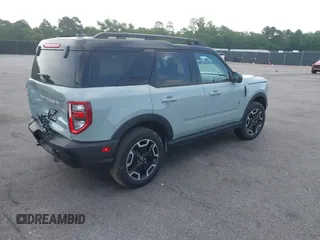 2024 Ford Bronco Sport Outer Banks with VIN 3FMCR9C6XRRF57501, listed as a IAAI auction lot 42295053 with 6,656 mi miles and . Bid and sale history available at DreamBid. Image 4.
