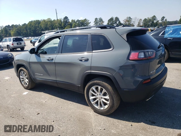 2022 Jeep Cherokee Latitude Lux with VIN 1C4PJMMN5ND546432, listed as a Copart auction lot 74704424 with 17,241 mi miles and Salvage title. Bid and sale history available at DreamBid. Image 2.