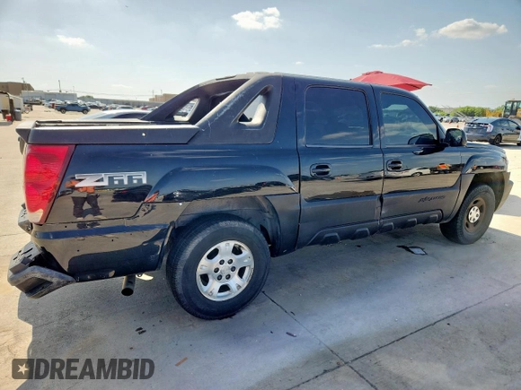 2002 Chevrolet Avalanche with VIN 3GNEC13TX2G308730, listed as a Copart auction lot 60163935 with 250,873 mi miles and Salvage title. Bid and sale history available at DreamBid. Image 3.
