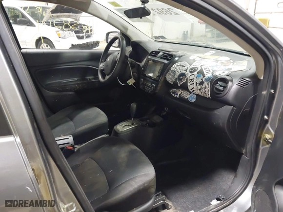 2020 Mitsubishi Mirage G4 ES with VIN ML32F3FJ1LHF05520, listed as a IAAI auction lot 41858264 with 54,285 mi miles. Bid and sale history available at carsss.com. Image 5.