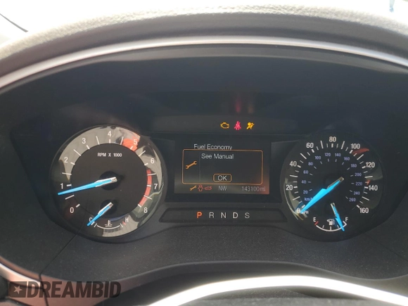 2015 Ford Fusion SE with VIN 3FA6P0H76FR306755, listed as a Copart auction lot 50577215 with 143,100 mi miles and Salvage Title. Bid and sale history available at DreamBid. Image 9.