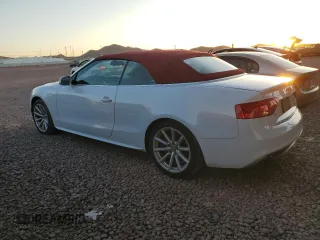 2016 Audi A5 Premium with VIN WAUD2AFH9GN001706, listed as a Copart auction lot 52953695 with 61,739 mi miles and Salvage title. Bid and sale history available at DreamBid. Image 2.