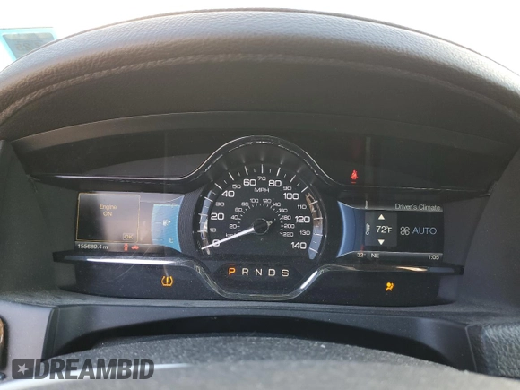2013 Lincoln MKS with VIN 1LNHL9EK6DG615542, listed as a Copart auction lot 45146965 with 155,689 mi miles and Non repairable. Bid and sale history available at DreamBid. Image 9.