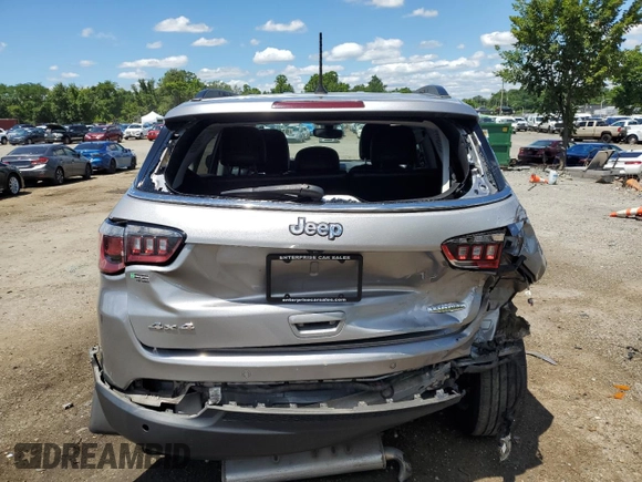 2018 Jeep Compass Latitude с VIN 3C4NJDBB9JT423947, выставлен на аукционе Copart как лот 61504994 с пробегом 84 578 миль миль и Списание • Salvage title. История ставок и продаж доступна на DreamBid. Изображение 6.