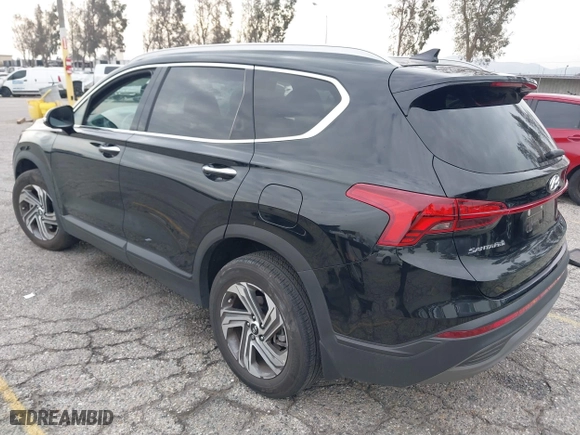 2023 Hyundai Santa Fe SEL with VIN 5NMS24AJ0PH607205, listed as a IAAI auction lot 41731396 with 15,598 mi miles. Bid and sale history available at carsss.com. Image 3.
