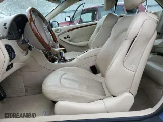 2007 Mercedes-Benz CLK-Class 3.5L with VIN WDBTK56F87T083880, listed as a Copart auction lot 53689374 with 81,596 mi miles and Salvage Title. Bid and sale history available at carsss.com. Image 7.