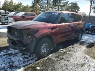 2022 Infiniti QX80 PREMIUM SELECT with VIN JN8AZ2AE8N9291774, listed as a Copart auction lot 44748755 with 42,604 mi miles and Clean Title. Bid and sale history available at carsss.com. Image 1.