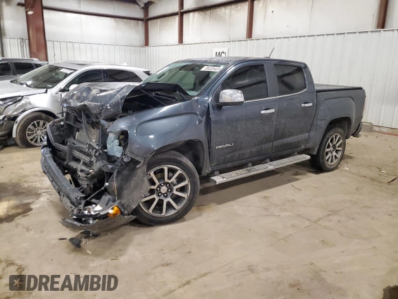2019 GMC Canyon 4WD Denali with VIN 1GTG6EENXK1188165, listed as a Copart auction lot 89335405 with 93,865 mi miles and Clean Title. Bid and sale history available at carsss.com. Image 1.
