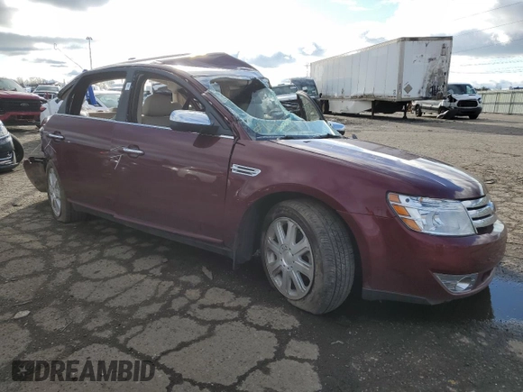 2008 Ford Taurus Limited with VIN 1FAHP25W88G125327, listed as a Copart auction lot 48890295 with 0 mi miles and Clean Title. Bid and sale history available at carsss.com. Image 4.