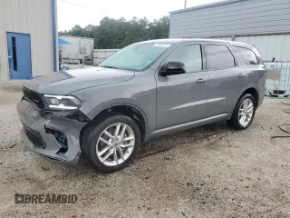 2023 Dodge Durango GT Plus z VIN 1C4RDJDG3PC687783, wystawiony jako Copart lot #64574825 z przebiegiem 51 543 mil mil oraz Czysty tytuł • Clean title. Historia ofert i sprzedaży dostępna na DreamBid. Obrazek 1.