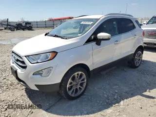 2019 Ford EcoSport Titanium with VIN MAJ6S3KL4KC288772, listed as a Copart auction lot 50643245 with 59,855 mi miles and Salvage Title. Bid and sale history available at DreamBid. Image 1.