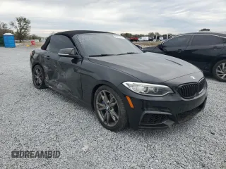 2015 BMW 2 Series M235i with VIN WBA1M1C54FV393578, listed as a Copart auction lot 88945735 with 95,713 mi miles and Salvage title. Bid and sale history available at DreamBid. Image 4.