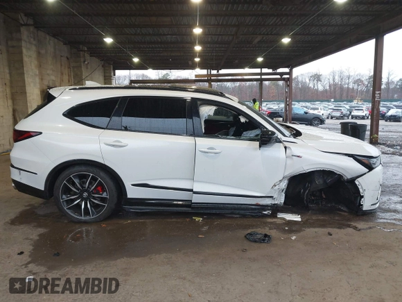 2023 Acura MDX Type S w/Advance Package with VIN 5J8YD8H88PL003108, listed as a IAAI auction lot 40914855 with 1 mi miles. Bid and sale history available at carsss.com. Image 13.
