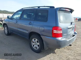 2002 Toyota Highlander with VIN 0JTEHF21A52007243, listed as a IAAI auction lot 41761824 with 187,176 mi miles and . Bid and sale history available at DreamBid. Image 3.