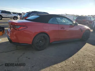 2024 BMW M4 Competition xDrive with VIN WBS33BA03RCP76190, listed as a Copart auction lot 45919225 with 6,920 mi miles and Salvage title. Bid and sale history available at DreamBid. Image 3.